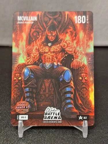 Bo Jackson Battle Arena NSCC McVillain Rookie Power Up Tetairoa McMillan RPU-9