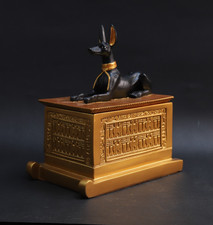 Unique Ancient Egyptian Antiques Anubis Statue God of Death Pharaonic Egypt BC