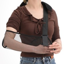 Mesh Arm Shoulder Sling, Shower, Breathable, Rotator Cuff, Pad, Men Women,Adjust