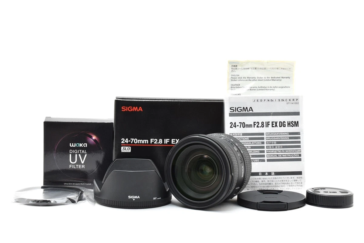 Sigma 24-70mm Focal Camera Lenses for Nikon for sale | eBay