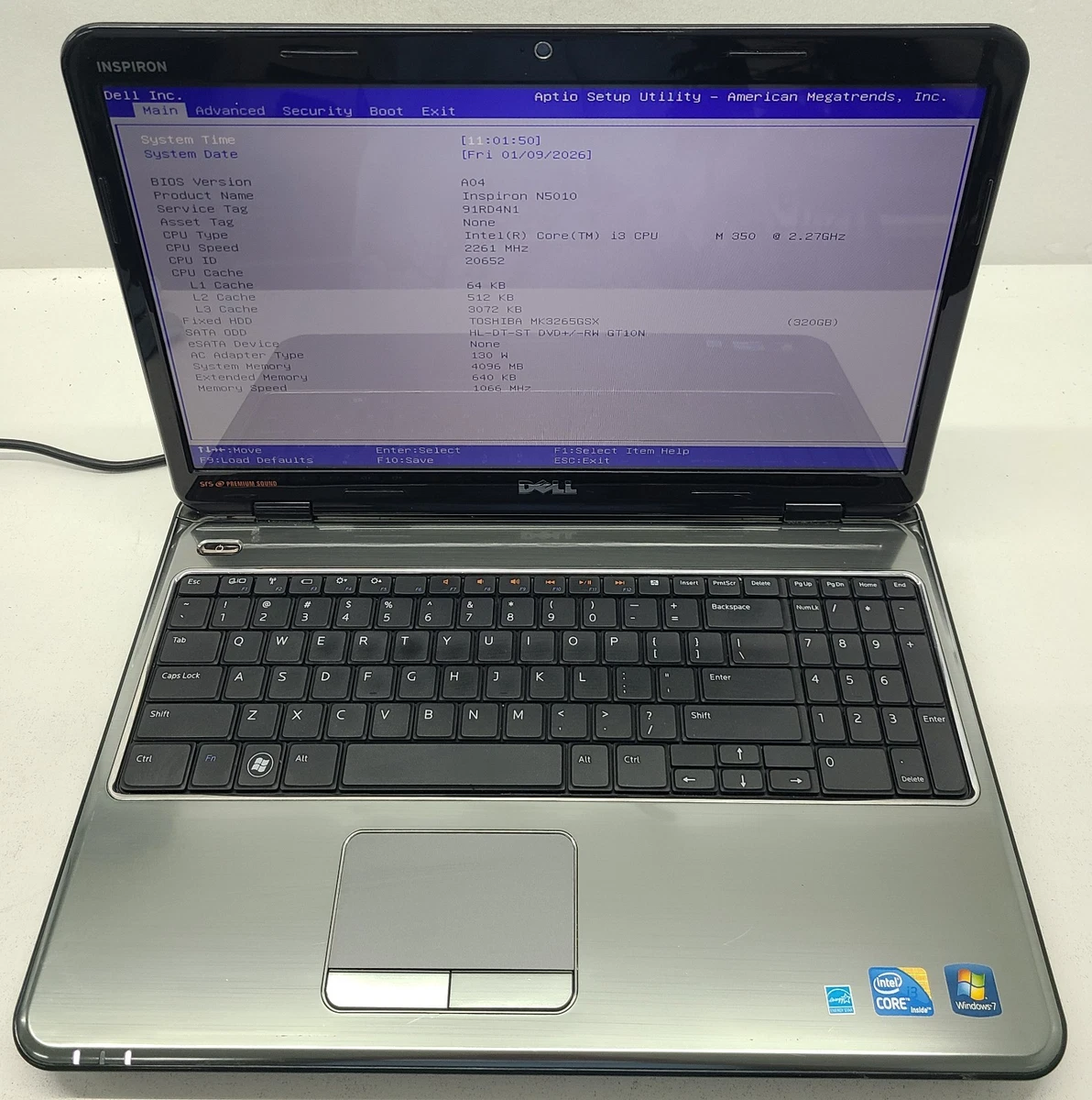 DELL N5010 i5-460 メモリ4GB SSD128G Dell Inspiron N5010 for sale - eBay