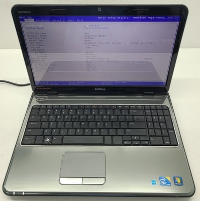 Dell Inspiron N5010 Laptop Intel Core i3 M 350 4GB Ram 320GB HDD NO OS (FL)