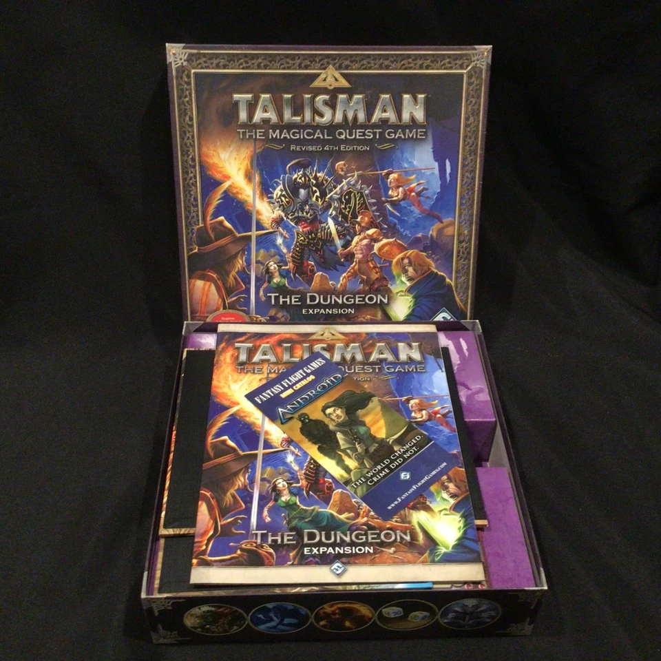 NEW OPEN BOX - Talisman 4th Edition Game The DUNGEON Expansion FFG 2009 - Image 3 of 4