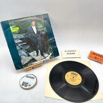 Tony Douglas - Lets Go Steady VG+/G+ Ultrasonic Clean 1987