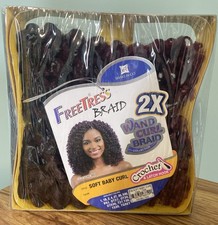 SOFT BABY CURL - FREETRESS SYNTHETIC HAIR 2X WAND CURL CROCHET BRAID