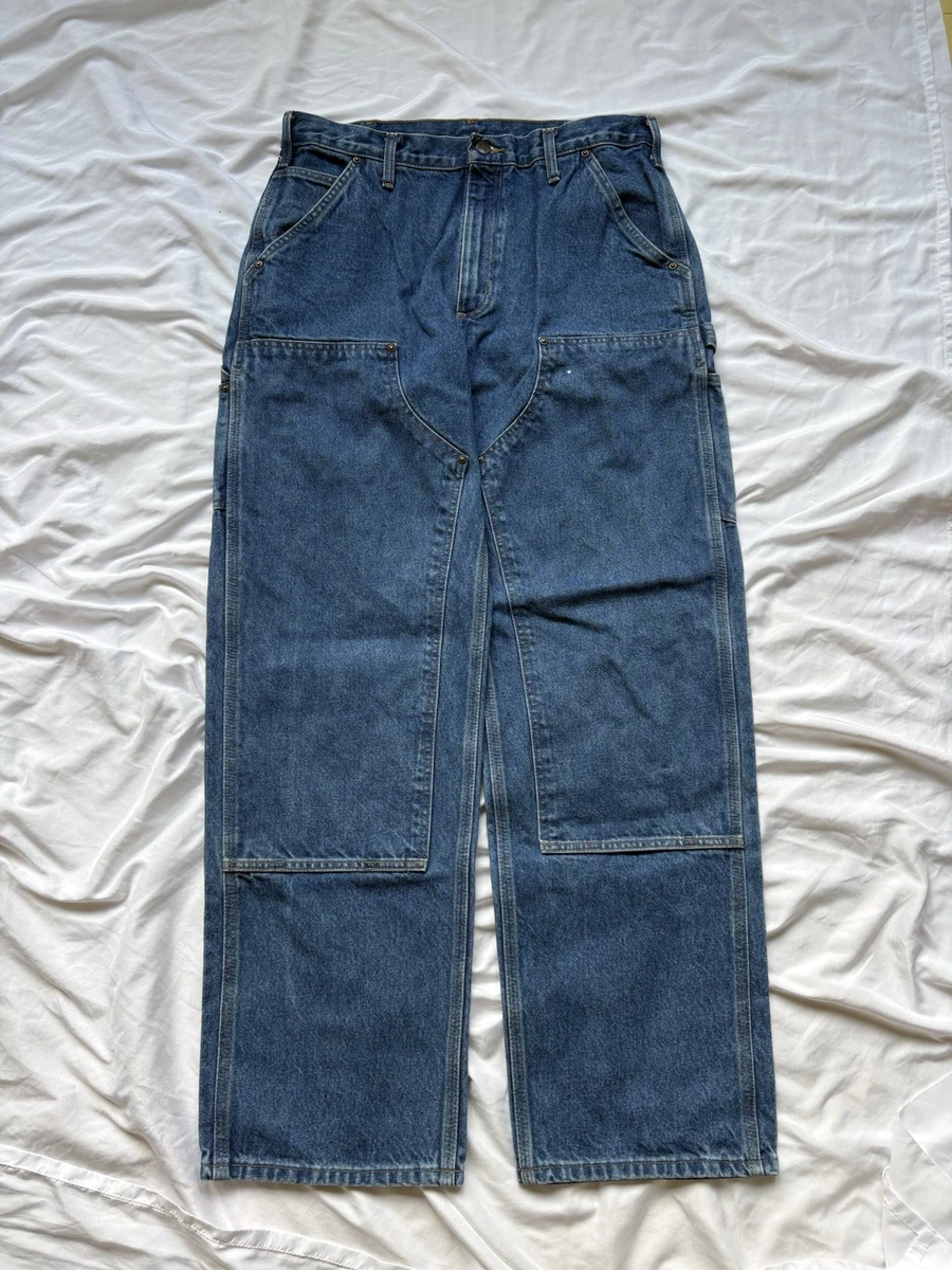 Carhartt Double Knee Jeans In Men's Jeans for sale | eBay