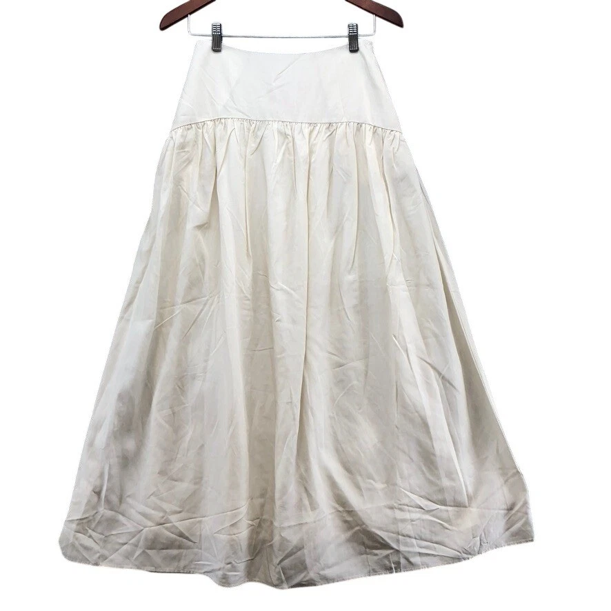 Belle & Bloom Always On My Mind Maxi Skirt Womens S Adult Cream Linen Blend Zip
Opens in a new windo