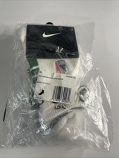 NBA Nike Authentic Black Socks Size XL Men 12-15 Ankle Socks PSK656-105