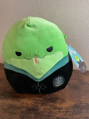 New Squishmallows Harry Potter 8-Inch Slytherin Snake in Hogwarts Robe - 2025