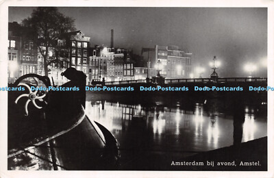 R269411 Amsterdam Bij Avond Amstel Fotina 1951