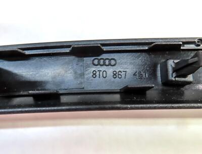2014 AUDI A5 COUPE (B8 8T) FRONT REAR DOOR DASH CONSOLE ALUMINUM