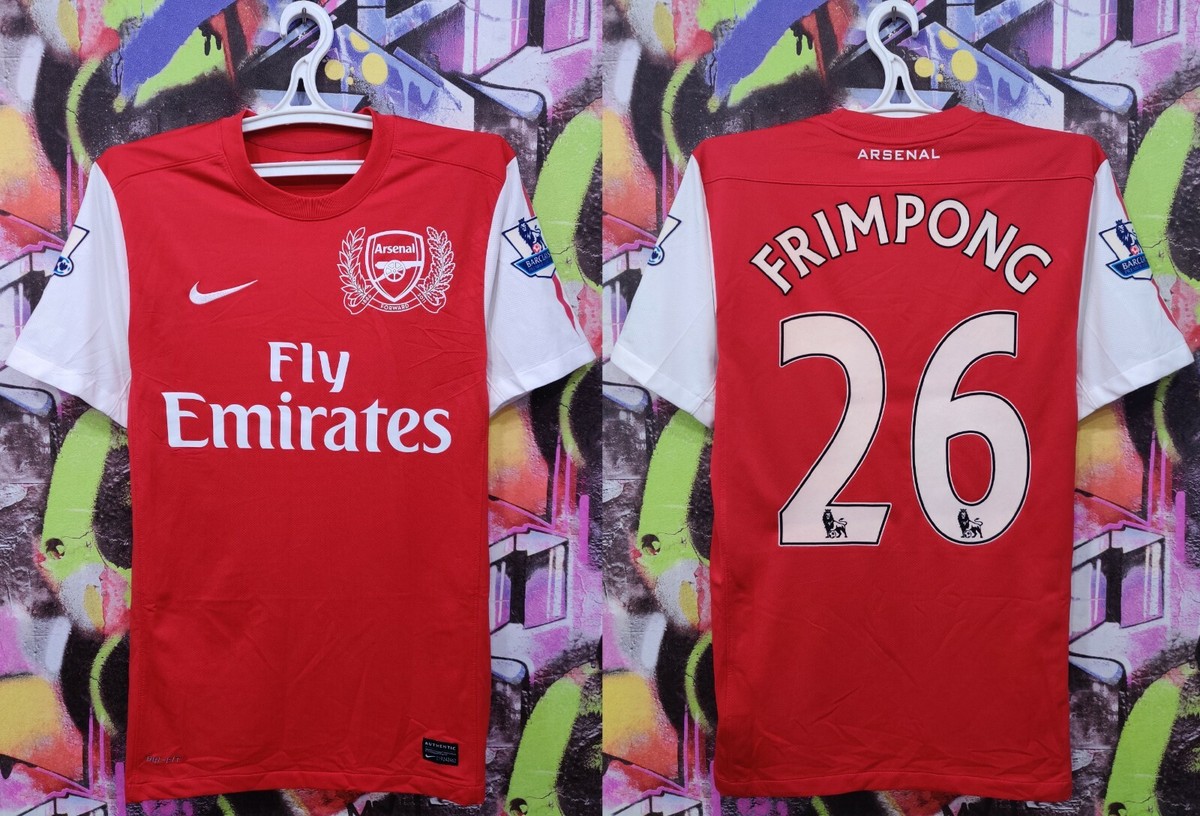 Arsenal Frimpong #26 2011 2012 Home Football Shirt Soccer Jersey