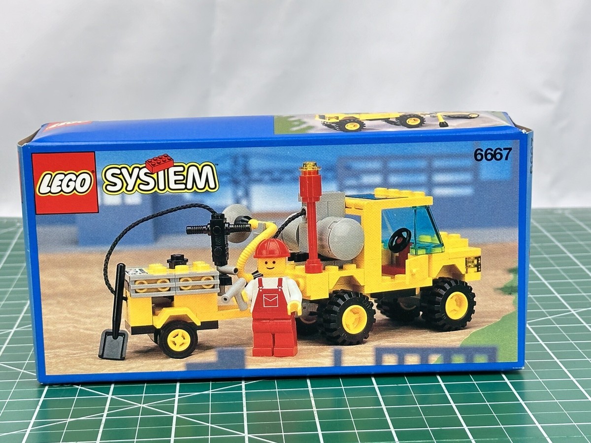 Vintage Lego System 6667 Pothole Patcher Classic Town | eBay