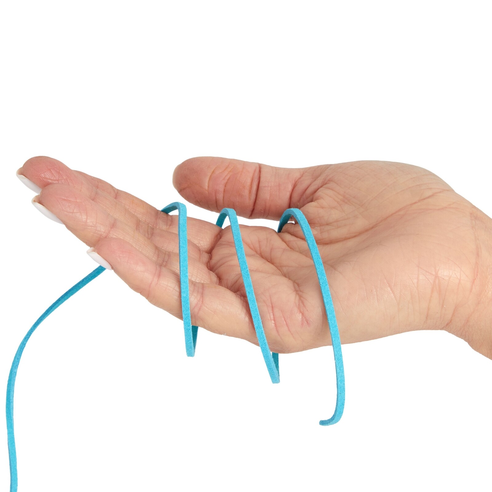 30 Spools Faux Leather Laces for Crafts, 2.5mm Vegan Suede Cord for Crafts