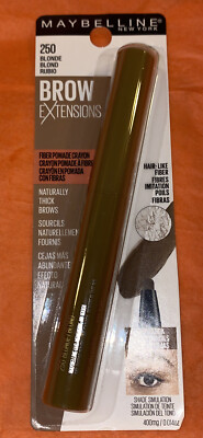 Maybelline - Brow Extensions - Fiber Pomade Crayon - 250 Blonde Blond - .014oz