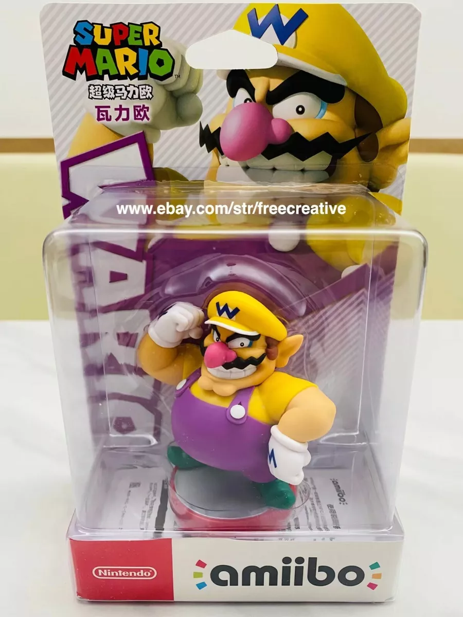  Nintendo Waluigi amiibo (SM Series) - Nintendo Wii U : Amiibo  Waluigi Sms: Toys & Games