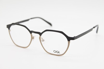 #ad NEW OGI GREAT LAKES BLK BLACK TAN SPLIT AUTHENTIC EYEGLASSES 49 18 $89.40