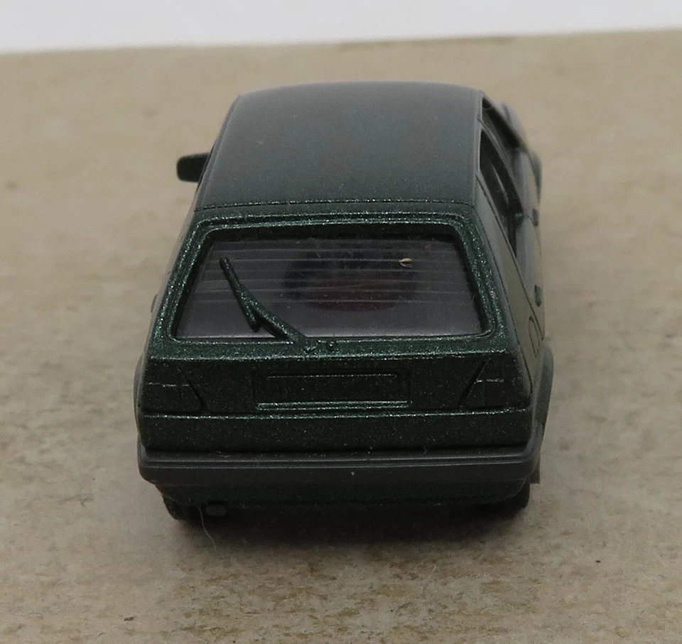 Herpa Ho 1/87 Volkswagen Golf II Facelift 4 Porte Verde Scuro No. Box #2048 - Immagine 4 di 4