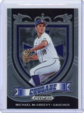2021 Prizm Draft Picks Michael McGreevy Crusade - St Louis Cardinals