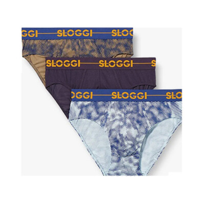 Sloggi Slip Mini Taille 6 – Homme – Modèle Men Go Movember – Réf 10205177 – Gris