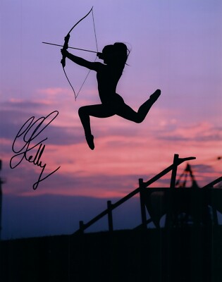 Orissa Kelly Signed 8x10 Photo #33 Archery Contortionist Britain's Got Talent 