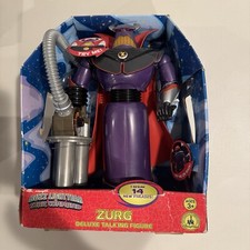 Very Rare Toy Story DISNEY PARK Star Command Zurg Deluxe Talking Figure New