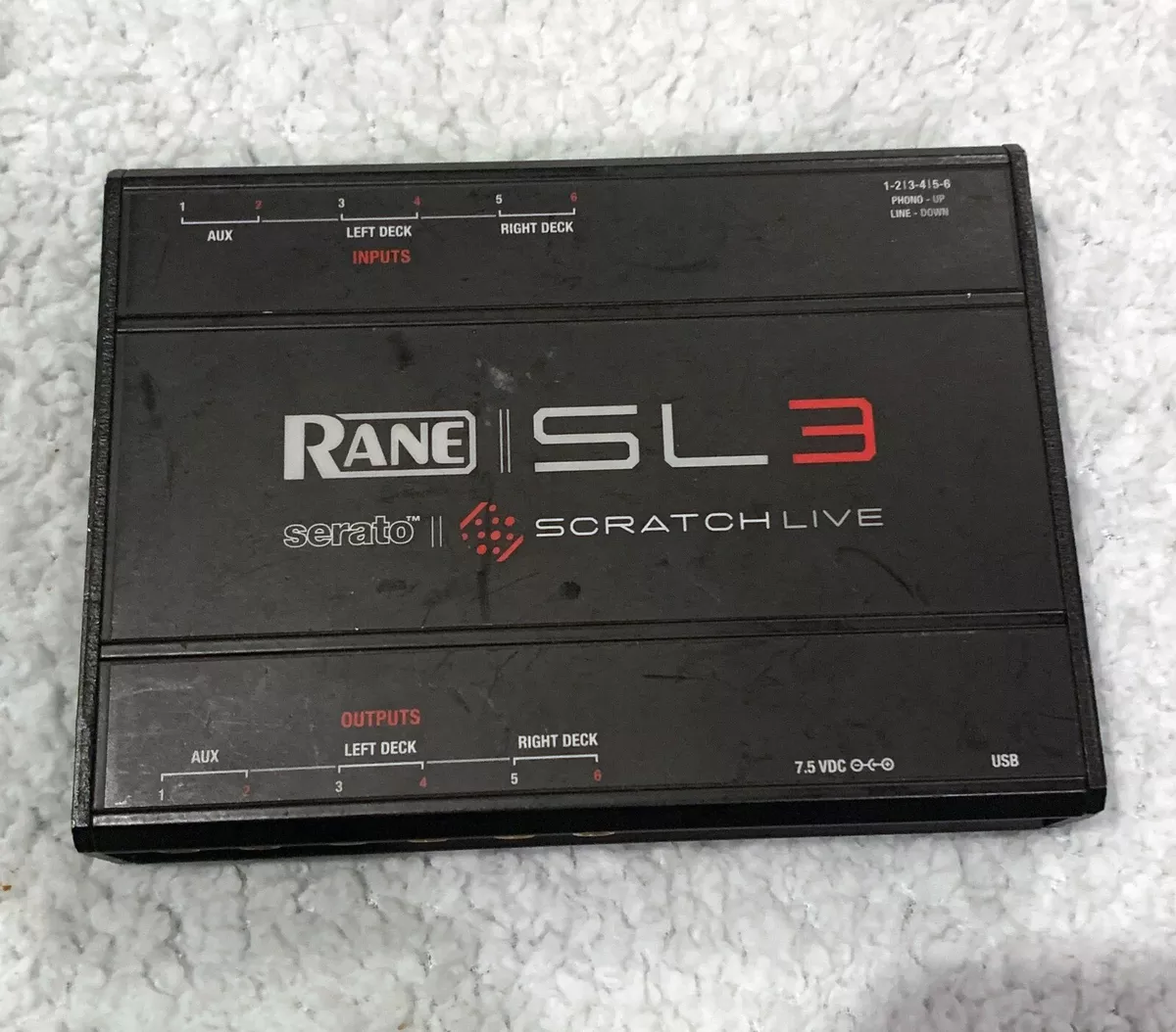 RANE SL3 Serato Scratch Live DJ Interface System