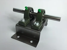 Belt grinder drive wheel bearing stand