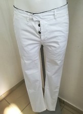 PANTALONI UOMO BIANCHI ANUPDATE TG 32