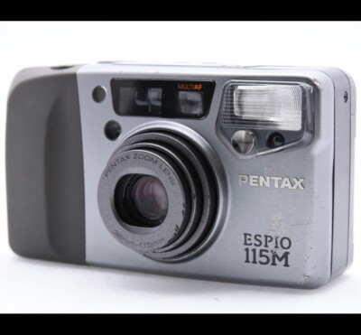 PENTAX ESPIO 115M Point & Shoot 35mm Film Camera Working! From