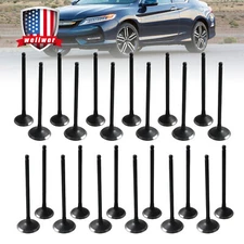 24Pcs Intake Exhaust Valves Fit for 2003-2007 Honda Accord EX LX 3.0L