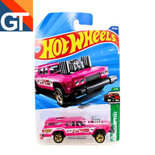 Hot Wheels 2025 Cruise Bruiser Pink HW #91 Reverse Rake Pink nuovo SPEDIZIONE GRATUITA