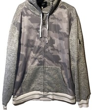 Red Ape Men  s Large 2pc Track Suit Great Conditions Gray Camo Design