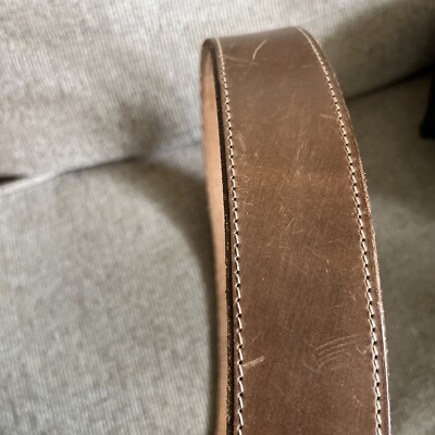 Vintage BANANA Republic BELT Horn CLOSURE Save The TIGER 32  display picture 1