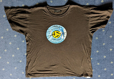 Independent Label ''Matador Records'' Grafik T-Shirt (dunkelgrau) in L - RAR