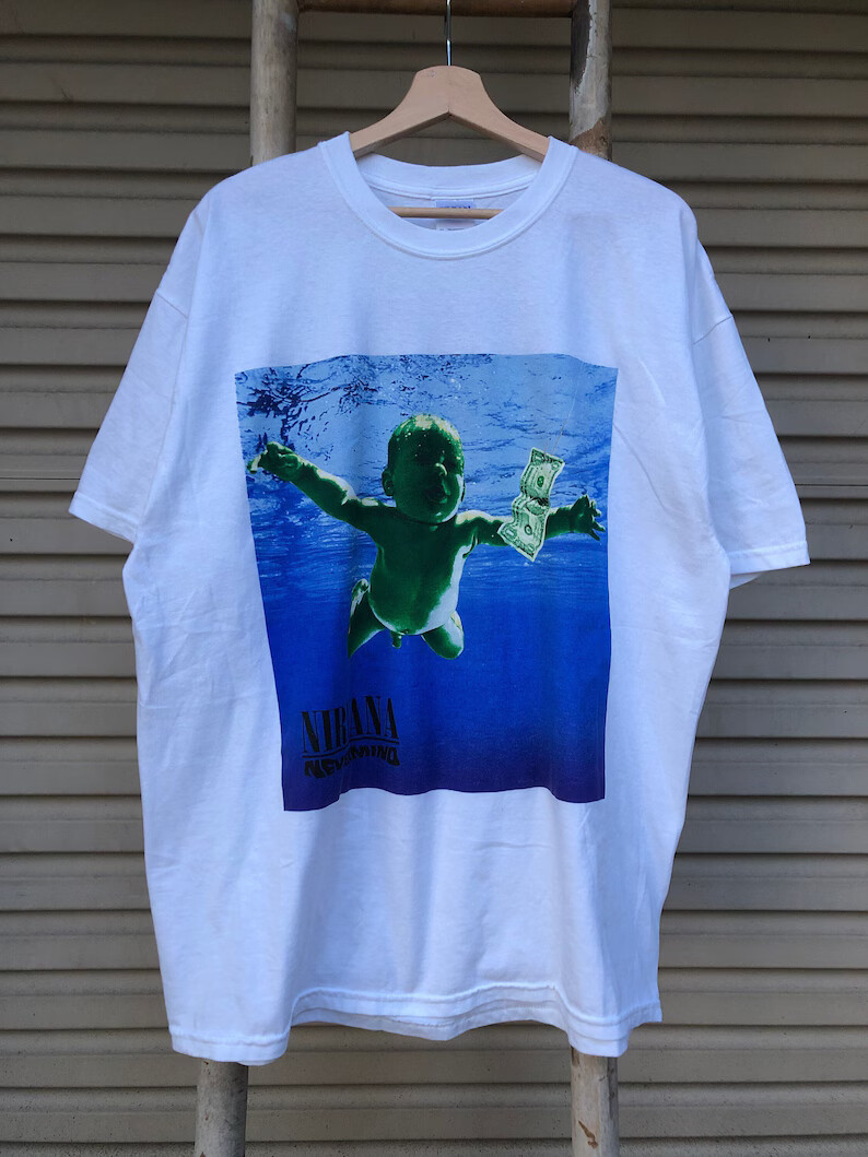 Vintage Y2K Nirvana Nevermind 2002 Shirt | eBay