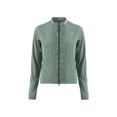 Cavallo kurze sportliche Funktionsjacke mit Stehkragen sea green Sportswear FS23