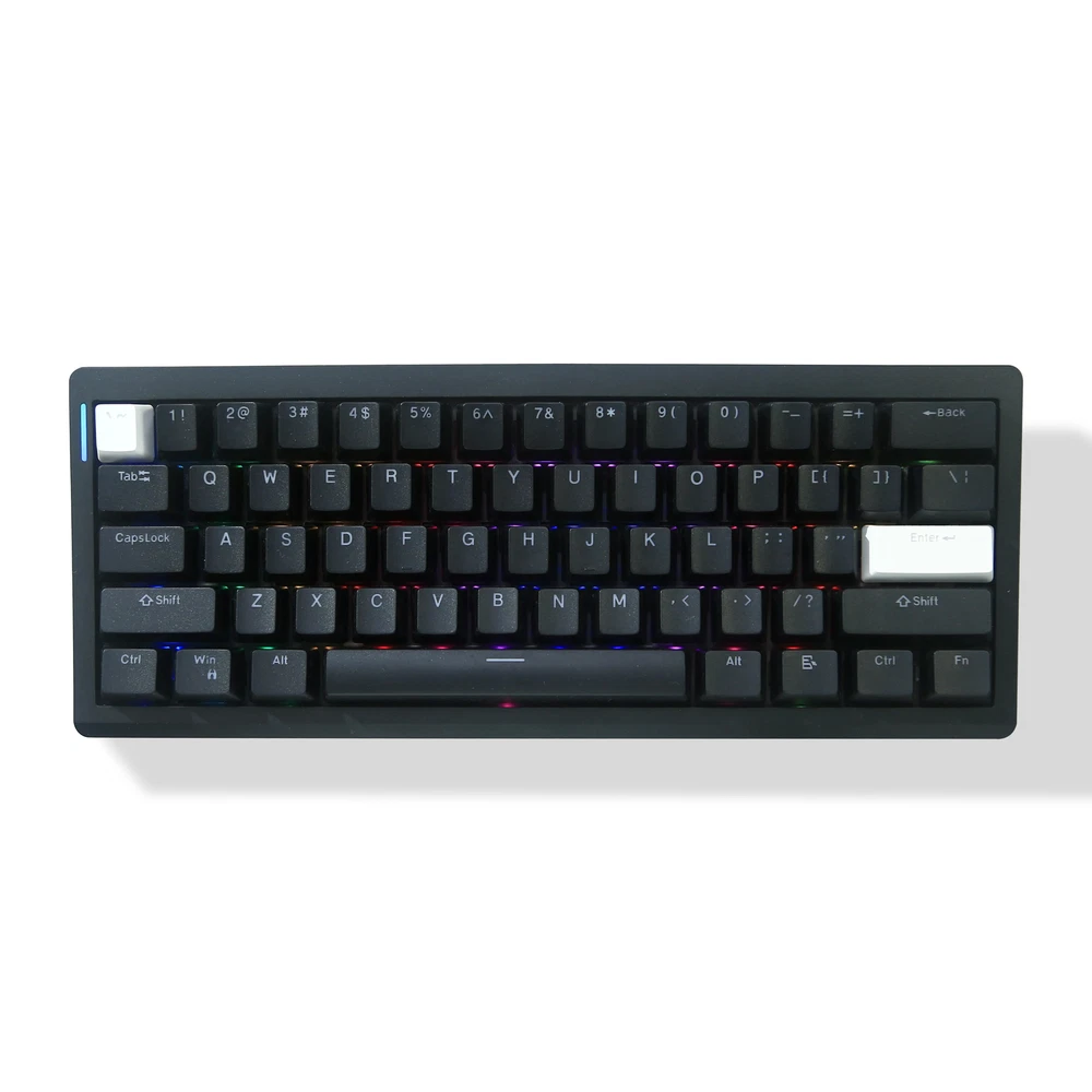 Hot Swap RGB Backlight Bluetooth Mechanical Keyboard with Gasket Structure and Wireless Connectivity