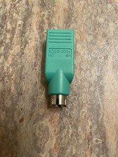 Logitech PS/2 Port Male to USB Female Mouse Adapter Convertor 501215-0004