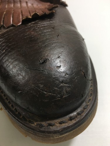 Stivali western Double H da uomo AG7 ICE Packer Lacer marrone pelle USA TAGLIA 12 D - Foto 3 di 10