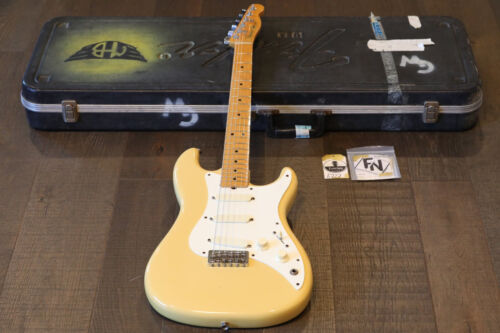 Vintage! 1983 Fender USA Bullet Stratocaster Electric Guitar Blonde + OHSC - Bild 1 von 20