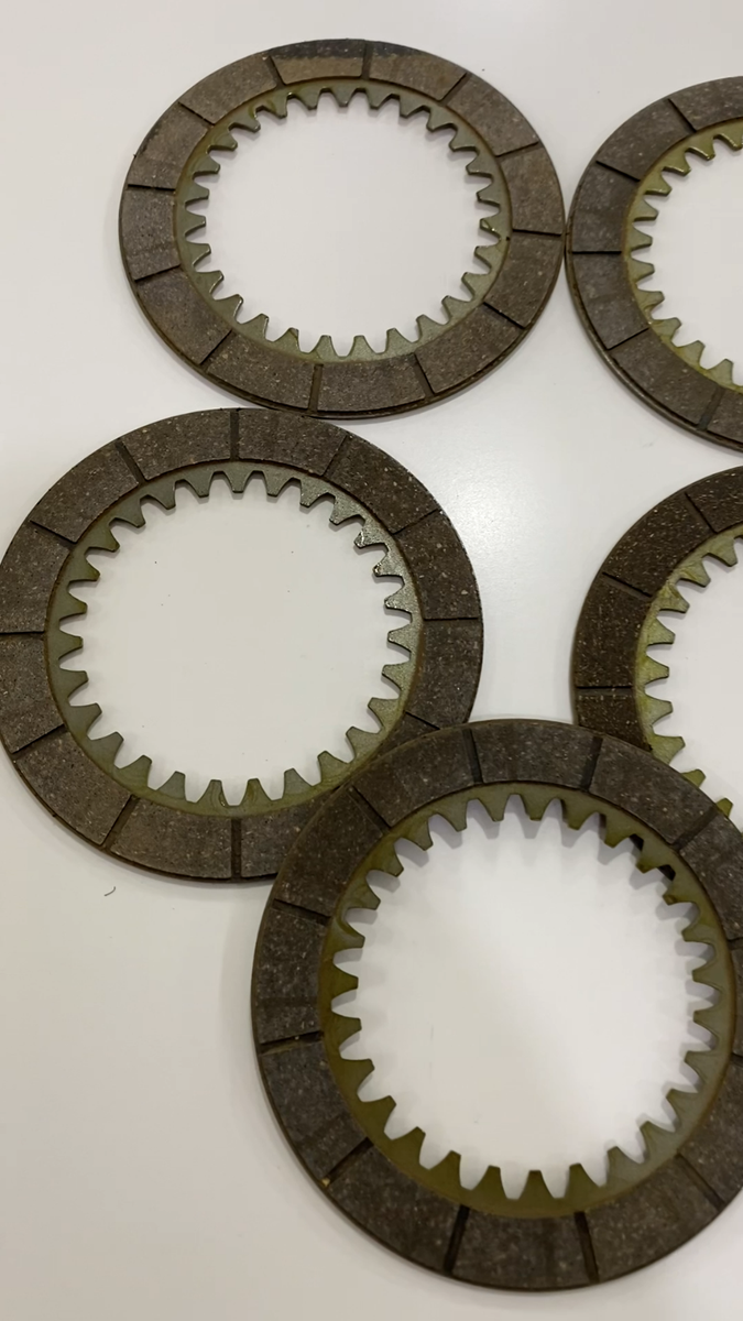 JUEGO DE 5 FIBRAS DE CLOCHE MZ ETZ . 5 DISC CLUTCH SET MZ ETZ TS