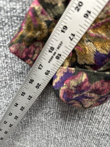 Vintage Dawn Joy Fashion Skirt Set Women 12 Olive Floral Cottage Core Y2K 80s - Picture 8 of 17