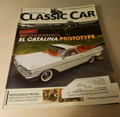 2011 October Hemmings Classic Car, Definitive All-American Classic Car Magazine