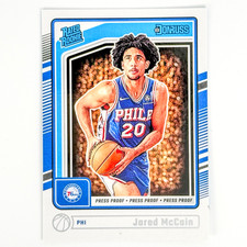 Jared McCain (RC) 2024-25 Panini Donruss Press Proof Silver Rated Rookie #228