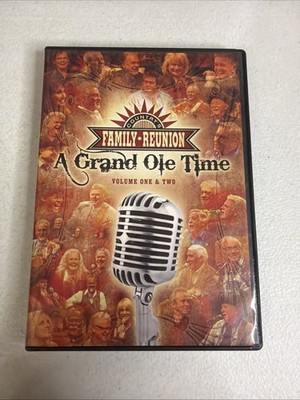 A Grand Ole Time Country's Family Reunion Volume 1 & 2 DVD 2-Disc Set F0011