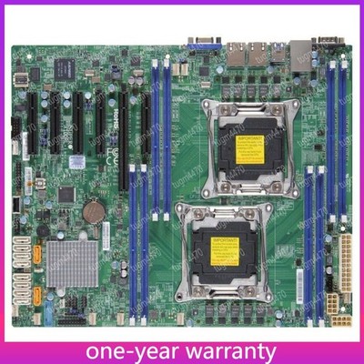 x10drl-i Supermicro Server Motherboard LGA 2011 ddr4 c612 Used