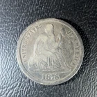 1876 Business Strike Seated Liberty Dime 10C Silver, Philadelphia Mint KM#91