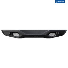 For 2007-2018 Jeep Wrangler Jk Tyger Rock Crawler Textured Black Rear Bumper