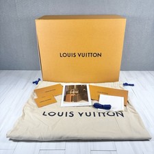 Authentic LOUIS VUITTON Empty Magnetic Gift Box 16x12x7" Dustbag Ribbon Cards LV